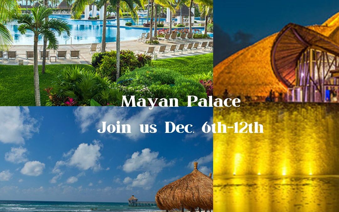 Announcing our girls trip to Cancun with pics of the Mayan Palace